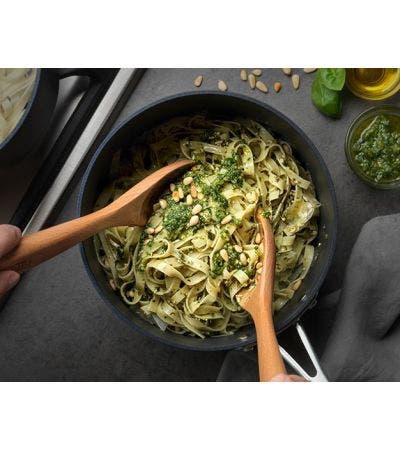 Wild Garlic Pesto Tagliatelle