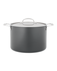 Hard Anodised 24cm Stockpot, 8L, Non-Stick