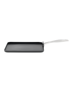 Hard Anodised 28 x 28cm Griddle Pan, Non-Stick