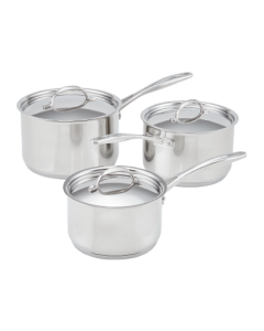 Profile 3 Piece Saucepan Set