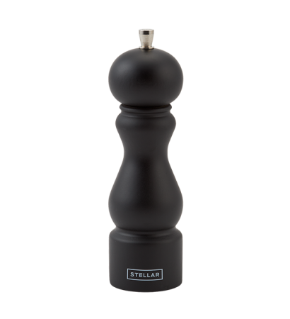 Stellar Kitchen, 18cm Pepper Mill, Black