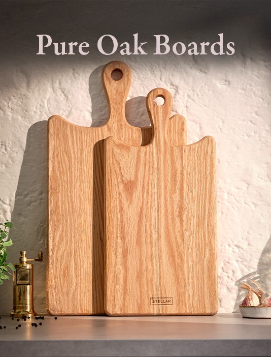 Stellar Pure Oak Chopping Boards