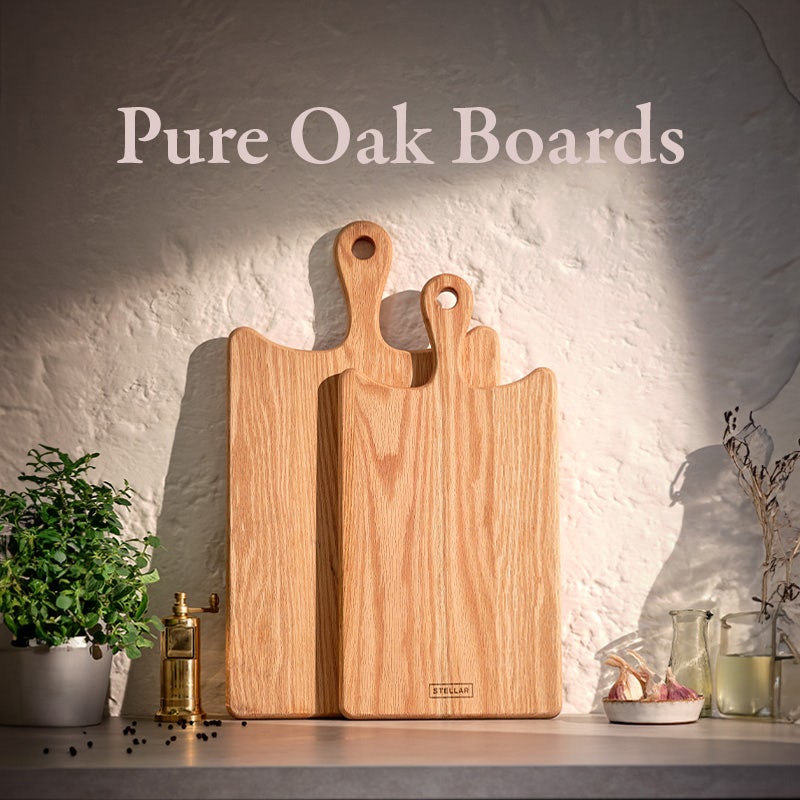 Stellar Pure Oak Chopping Boards